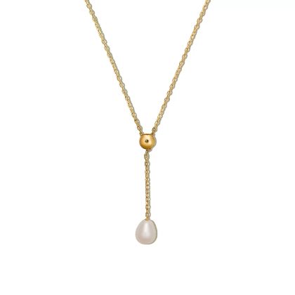 Златно колие 14K, 42+3 cm