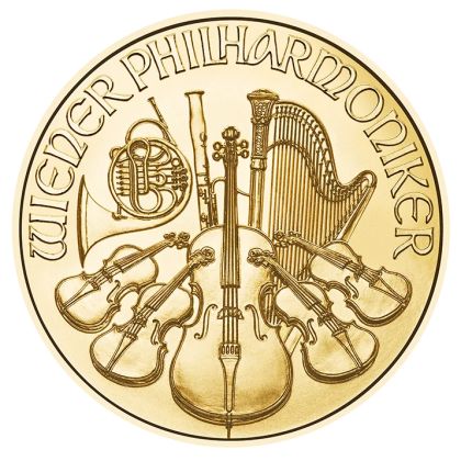 Златна монета Austrian Philharmonic 1 oz (.9999)