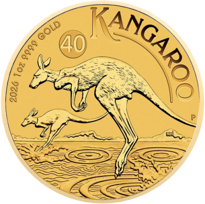 Златна монета Australian Kangaroo 1 oz (.9999)