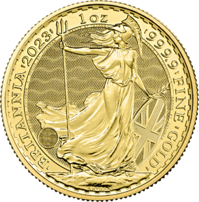 Златна монета British Britannia 1 oz (.9999)