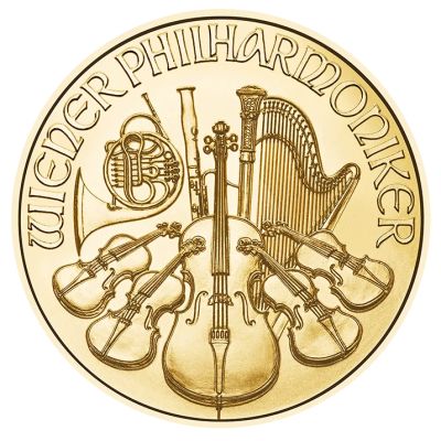 Златна монета Austrian Philharmonic 1 oz (.9999)